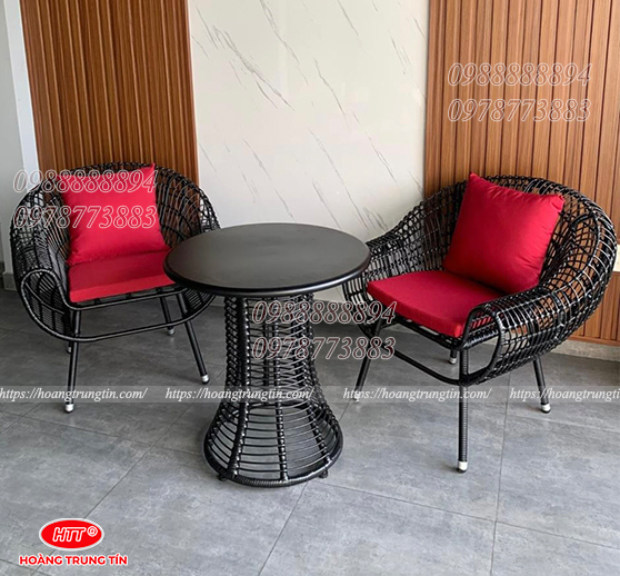 Bộ bàn ghế giả mây BGHTT20