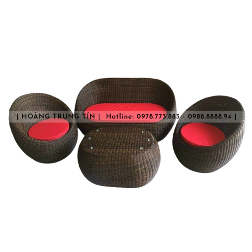Mẫu bàn ghế nhựa giả mây BGHTT29