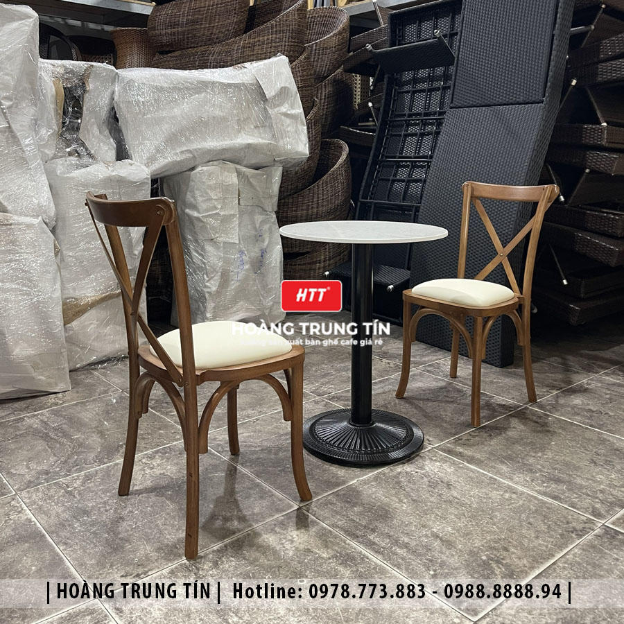 Bàn ghế gỗ nệm cao cấp HTT08