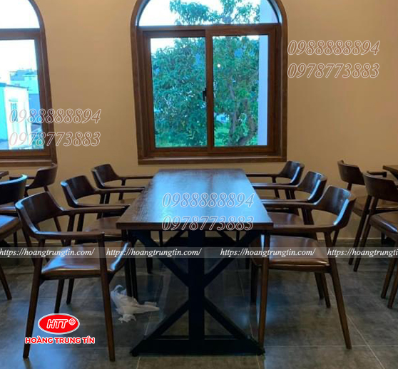 Bộ bàn ghế Hiroshima (Tựa Cao) HTT-BGCF03