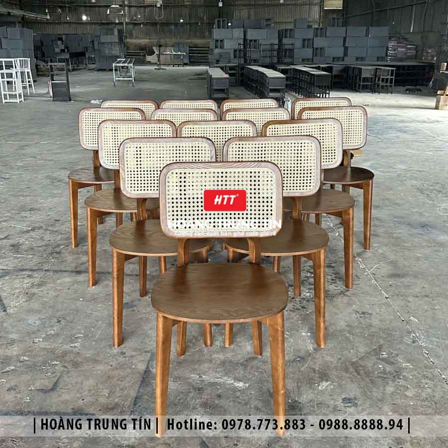 Ghế gỗ cafe cao cấp HTT01