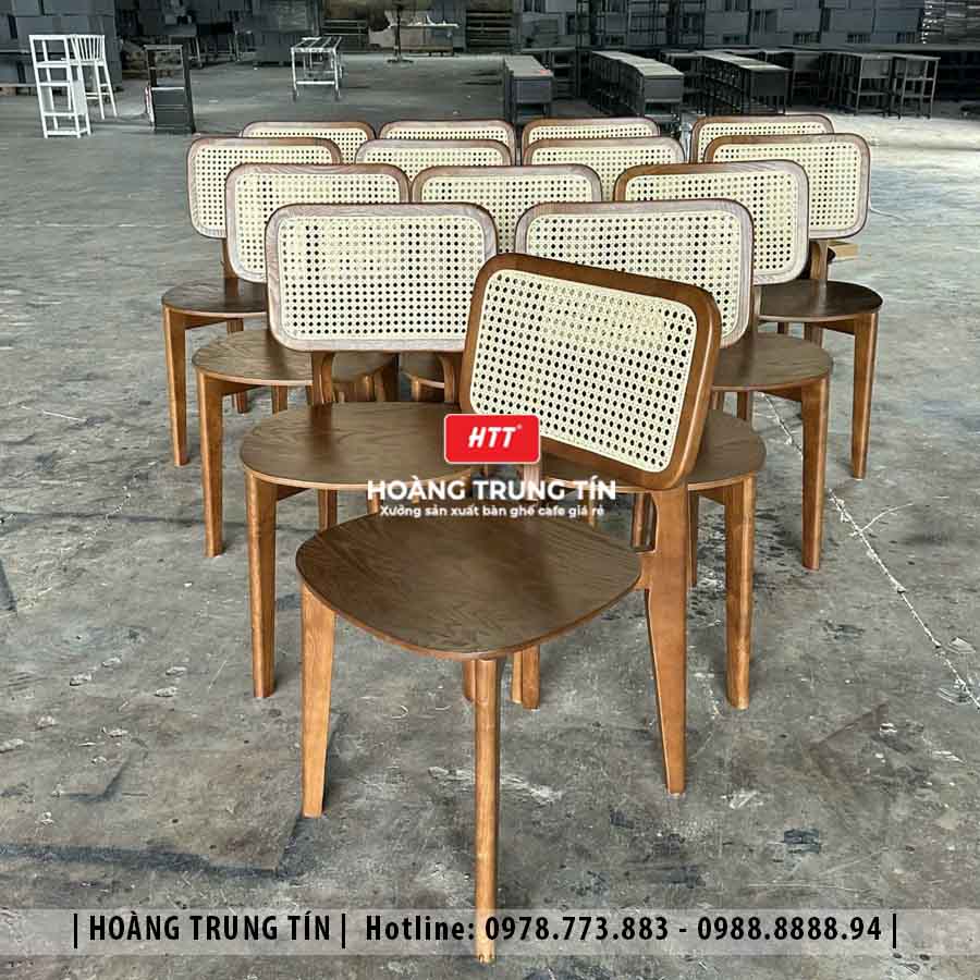 Ghế gỗ cafe cao cấp HTT01