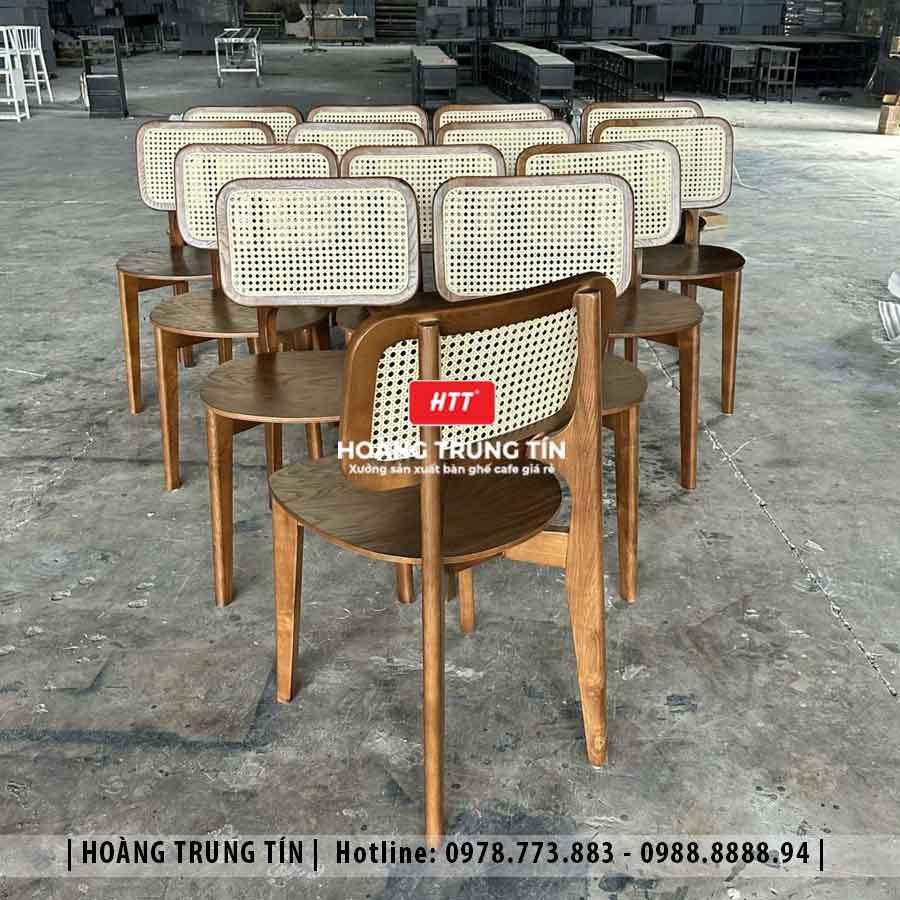 Ghế gỗ cafe cao cấp HTT01