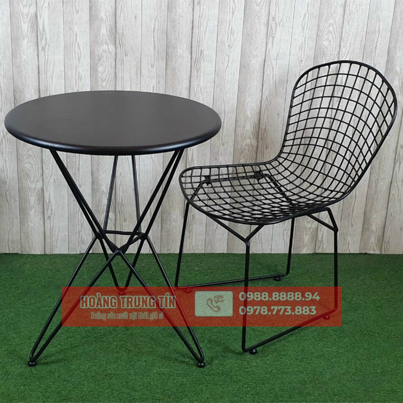 Bàn ghế sắt mỹ nghệ HTT-13