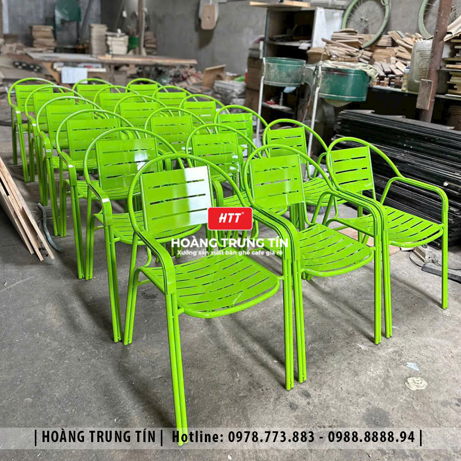 Ghế Cafe Sắt Ngoài Trời HTT03