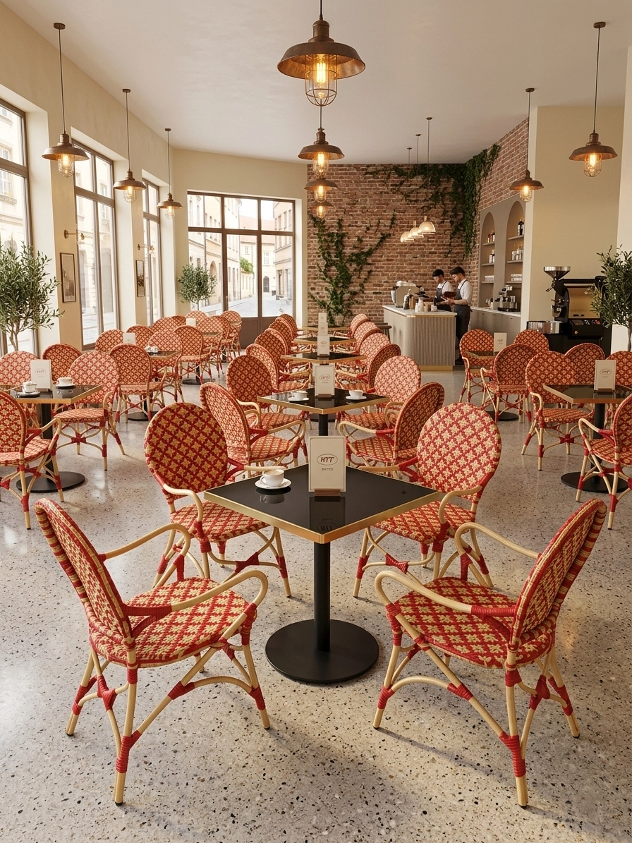 Ghế đan dây nhựa HTT 01