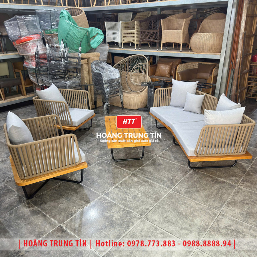 Sofa đan dây dù cao cấp HTT03