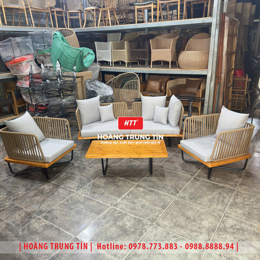Sofa đan dây dù cao cấp HTT03