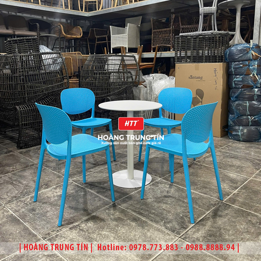 Ghế nhựa đúc nguyên khối HTT29