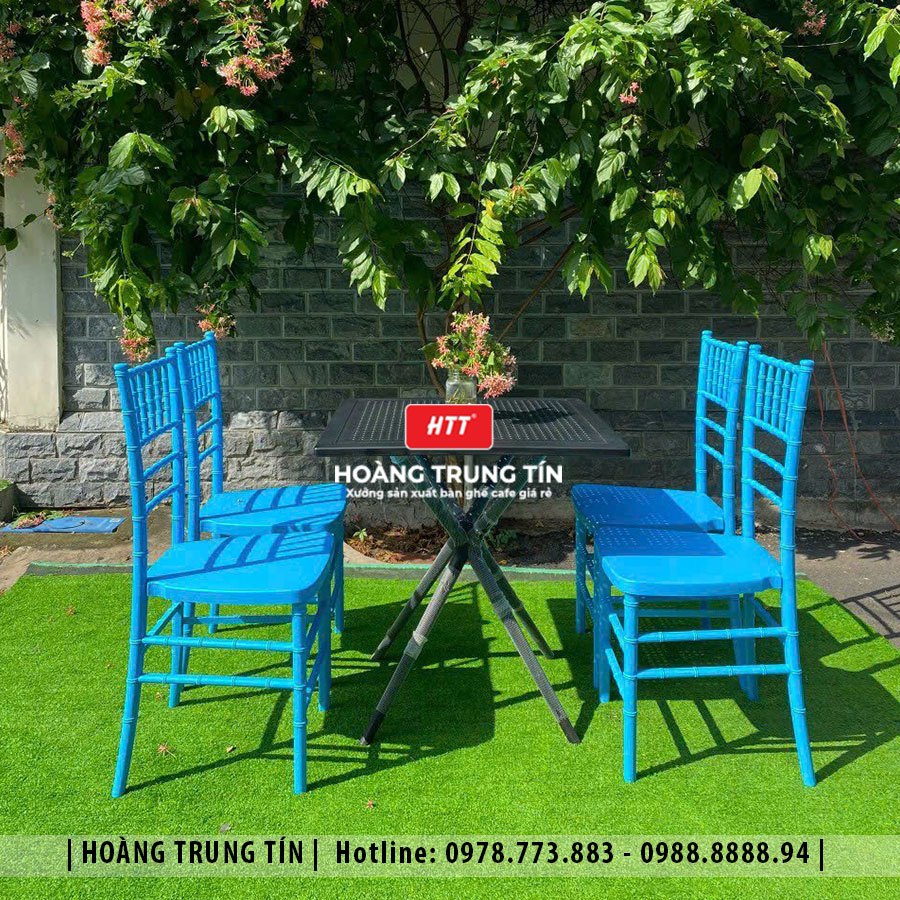 Ghế nhựa đúc nguyên khối nhập khẩu HTT04