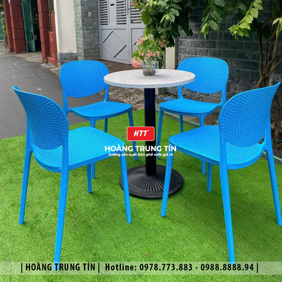Ghế nhựa đúc nguyên khối nhập khẩu HTT05