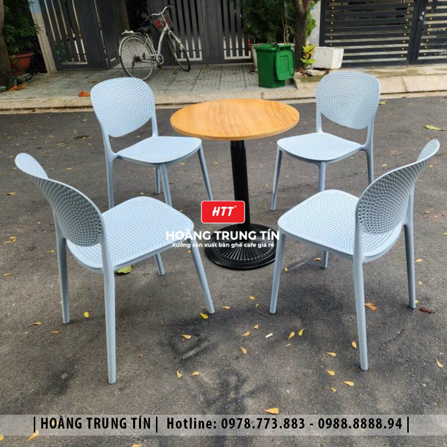 Ghế nhựa đúc nguyên khối HTT12