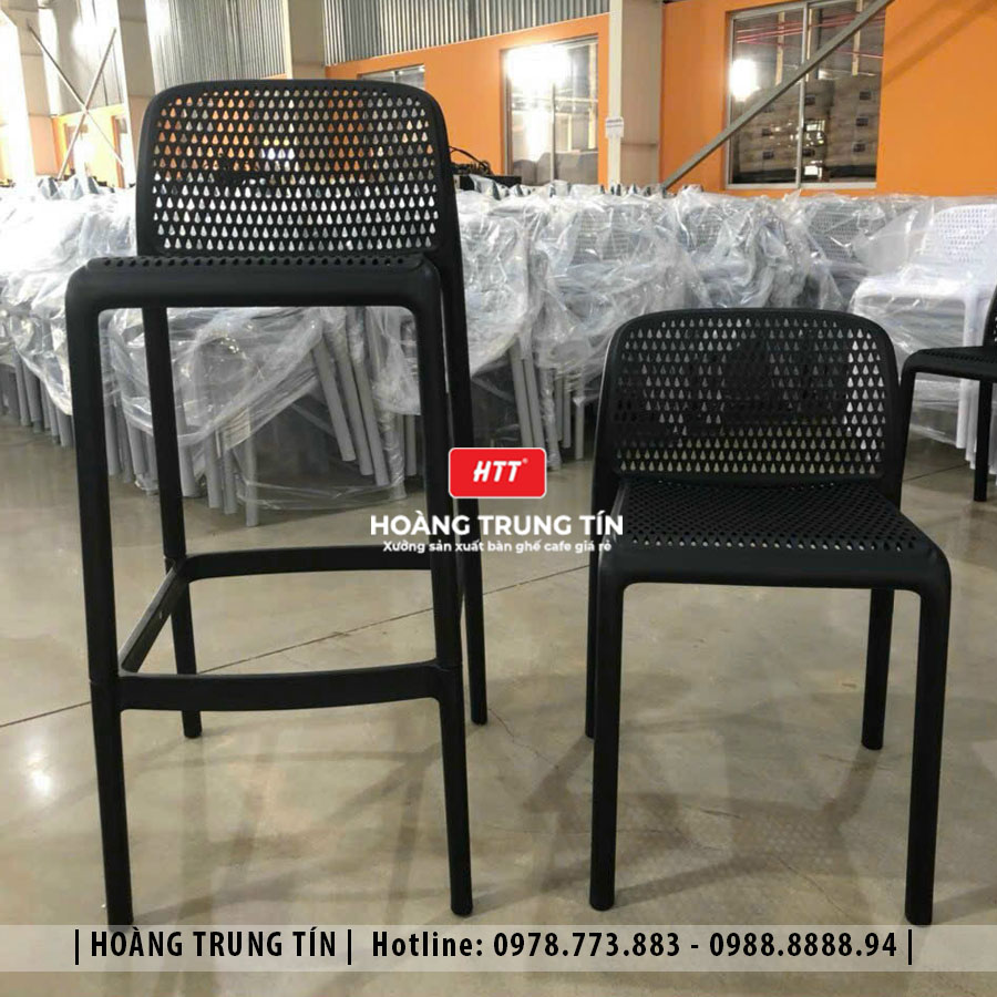 Ghế nhựa đúc nguyên khối HTT13