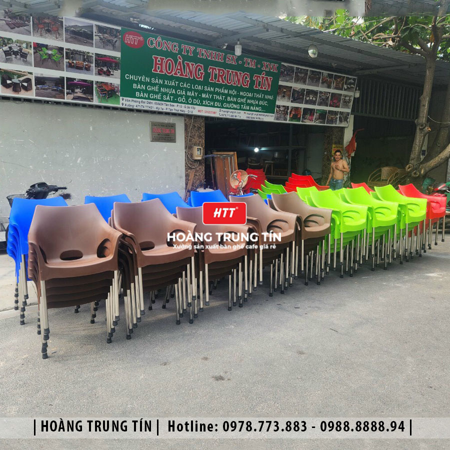 Ghế nhựa đúc nguyên khối HTT20