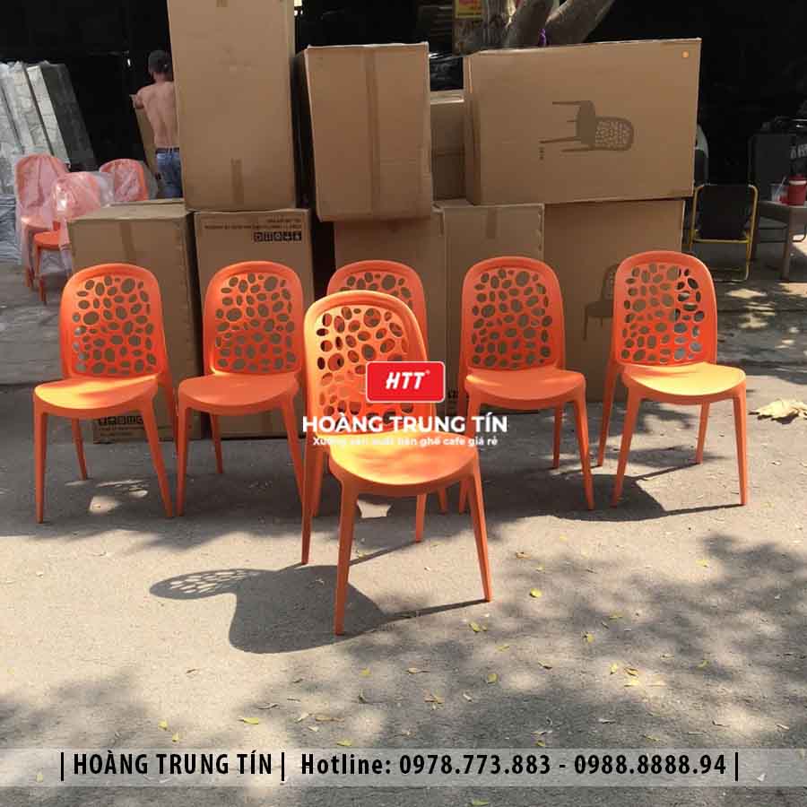Ghế nhựa đúc nguyên khối HTT25
