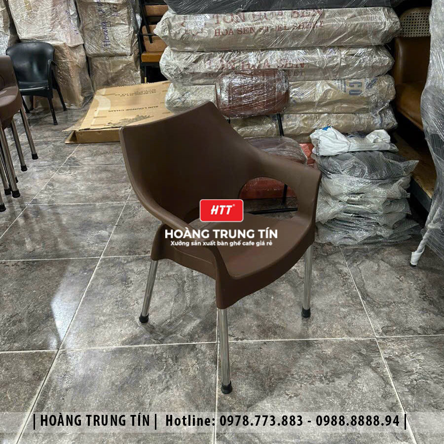 Ghế nhựa đúc nguyên khối HTT19