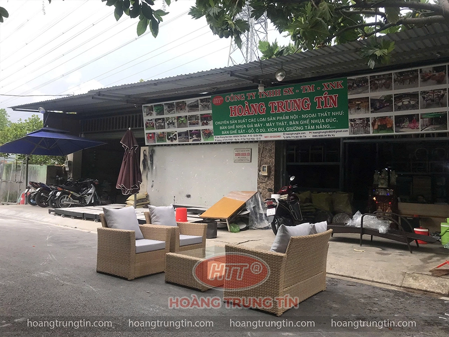 Sofa Nhựa Giả Mây HTT 01