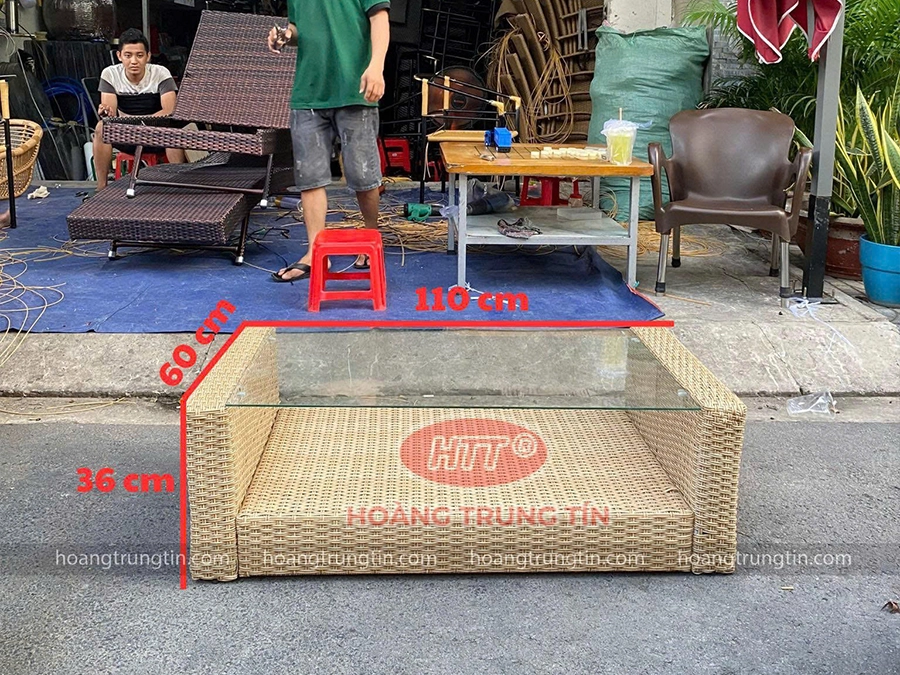 Sofa Nhựa Giả Mây HTT 01