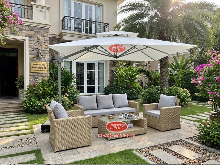 Sofa Nhựa Giả Mây HTT 01