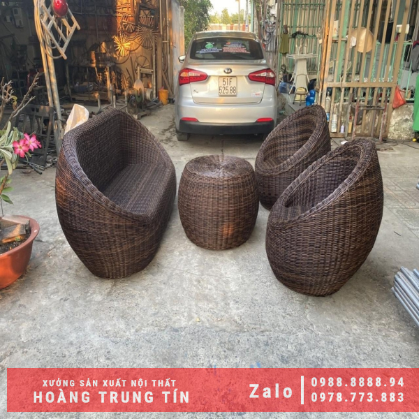 Bộ sofa nhựa giả mây (19)