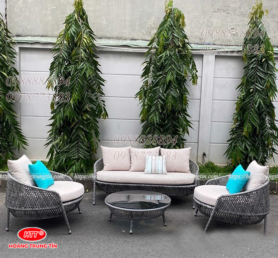 Bộ sofa giả mây HTT-SFGM11