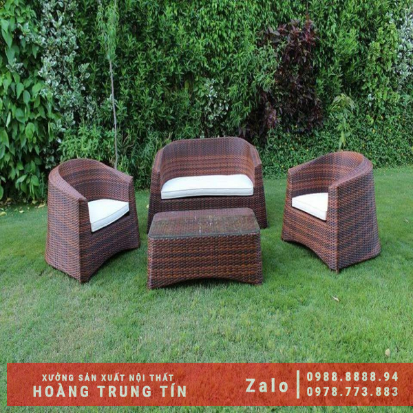 Bộ sofa nhựa giả mây (25)