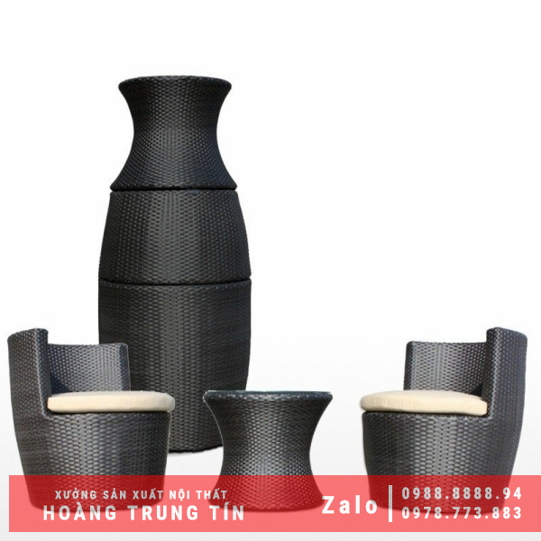 Bộ sofa nhựa giả mây (6)