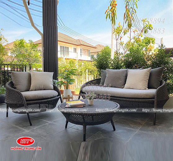 Bộ sofa giả mây HTT-SFGM07