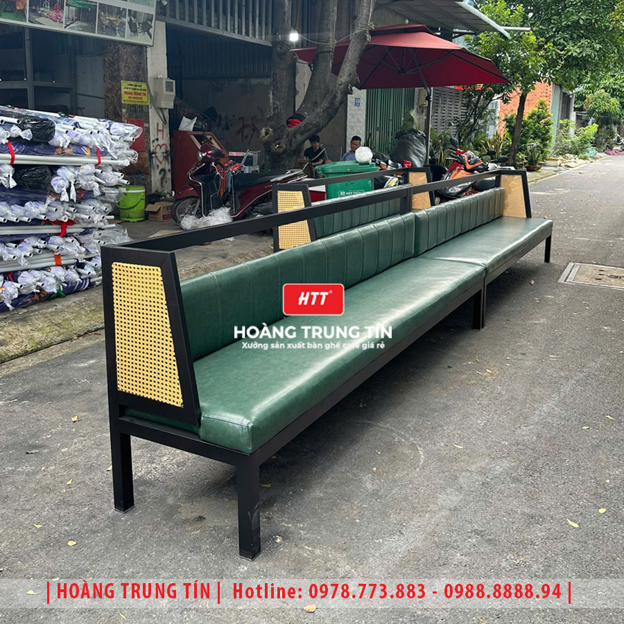 Sofa nệm băng dài theo yêu cầu HTT03