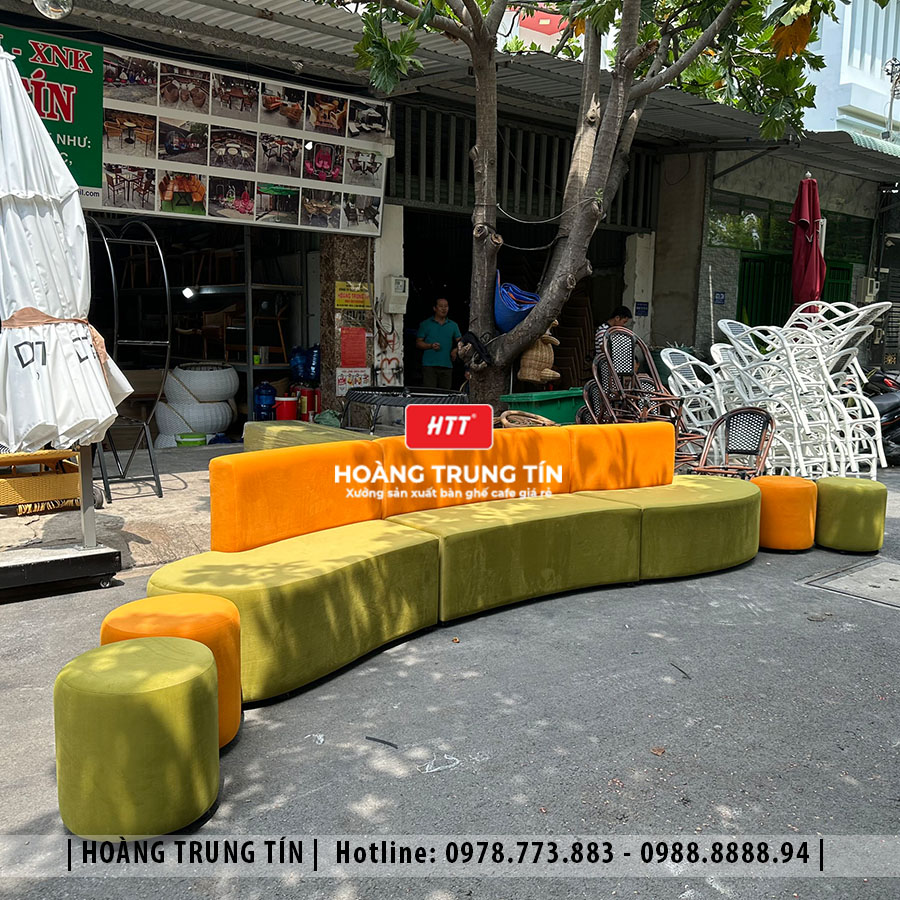 Sofa nệm băng dài HTT01