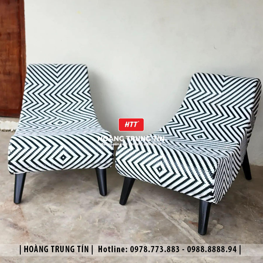 Ghế thư giãn đan nhựa giả mây HTT02