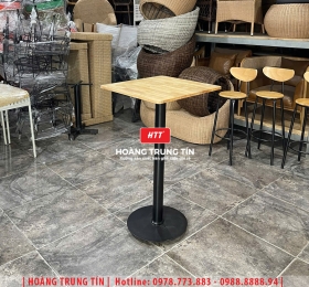 Bàn bar sắt gỗ HTT02