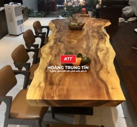 Bàn cafe gỗ me tây