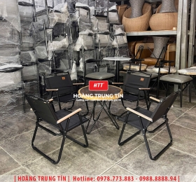 Bàn ghế cafe xếp HTT010