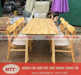 Mẫu bàn ghế nhà hàng HTT