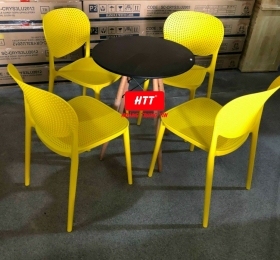Ghế nhựa đúc nguyên khối