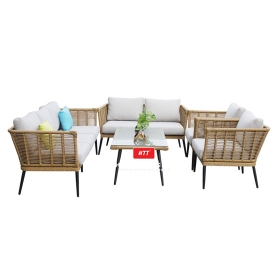 Bộ Sofa mây nhựa