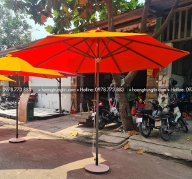 Dù che nắng chính tâm một tầng màu cam
