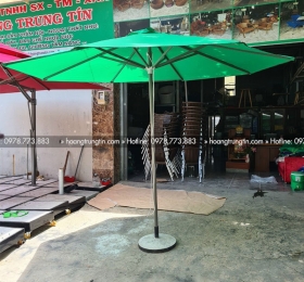 Dù che nắng chính tâm một tầng màu xanh lá