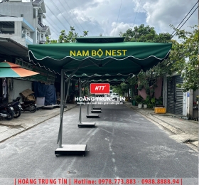 Dù che nắng lệch tâm vuông 2m5 HTT-04