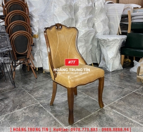 Ghế gỗ nệm cao cấp HTT13
