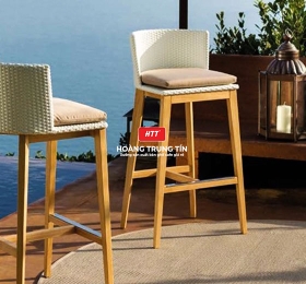 Ghế Bar Mây Nhựa cao cấp