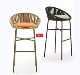 Ghế Bar Mây Nhựa cao cấp Giá Thanh Lý