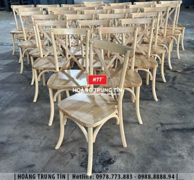 Ghế cafe gỗ cao cấp HTT07