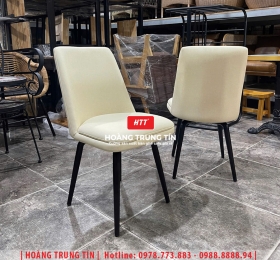 Ghế cafe sắt nệm cao cấp HTT14