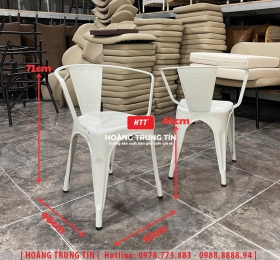 Ghế cafe sắt ngoài trời HTT03