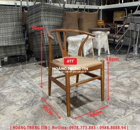Ghế cafe gỗ nệm cao cấp HTT47
