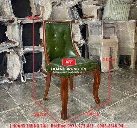Ghế cafe gỗ nệm cao cấp HTT62
