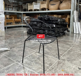 Ghế cafe sắt ngoài trời HTT11
