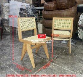 Ghế cafe gỗ cao cấp HTT11